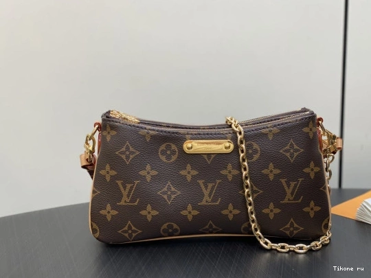 Cheap VUITTON -9.6*5.3*2.6CM pochette Liv LOUIS double 0818